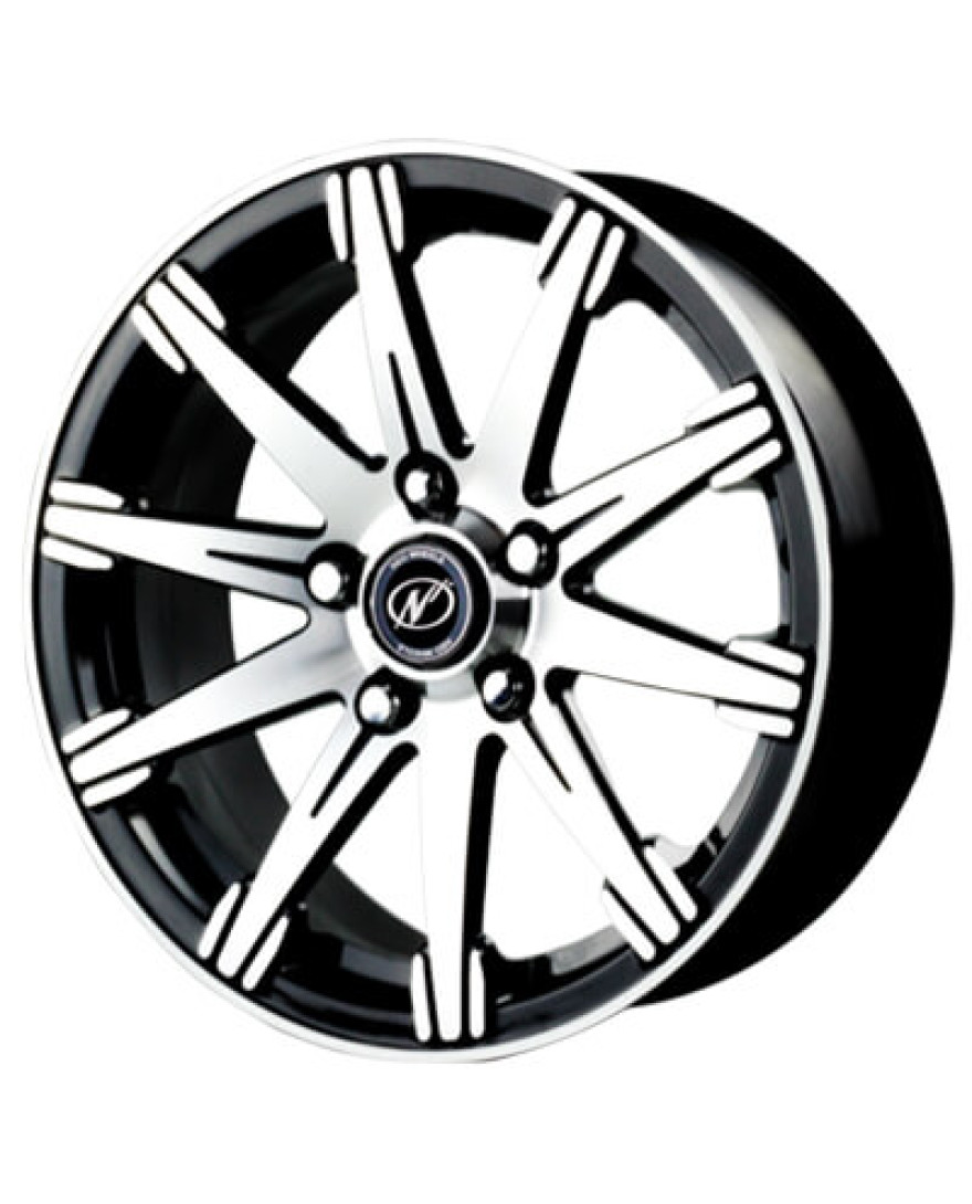 Spin in Black Machined finish. The Size of alloy wheel is 16x6.5 inch and the PCD is 5x114.3